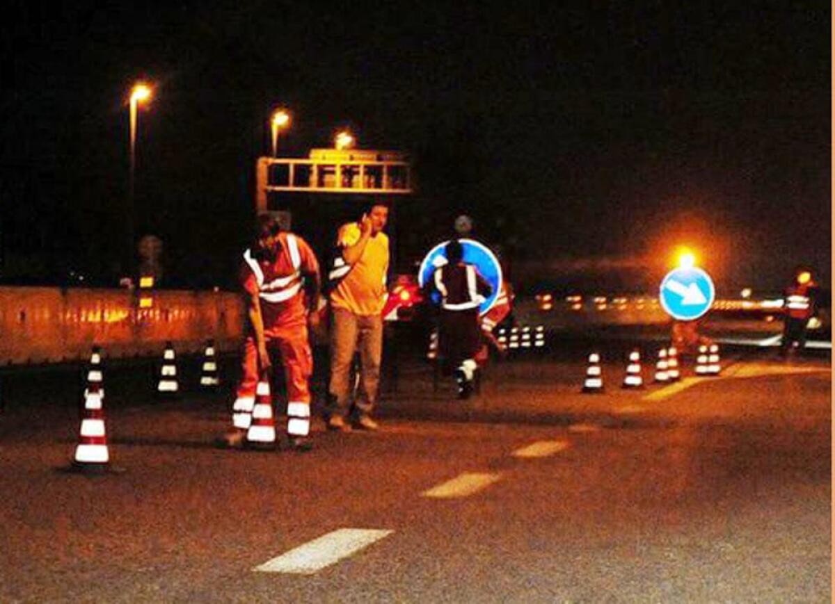 Autostrada chiusa questa notte, lavori per la terza corsia - 