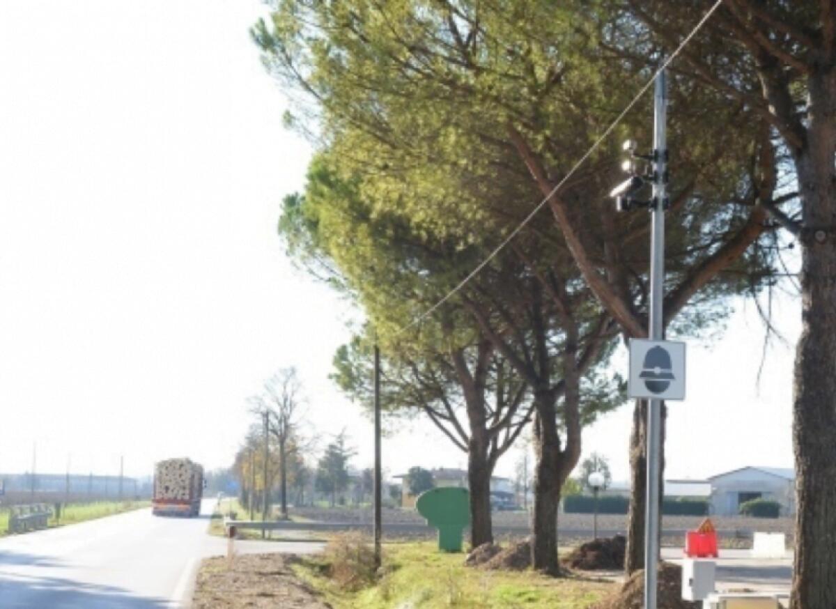 Ripristinato il velox lungo la strada Ferrata Udine-Portogruaro - 
