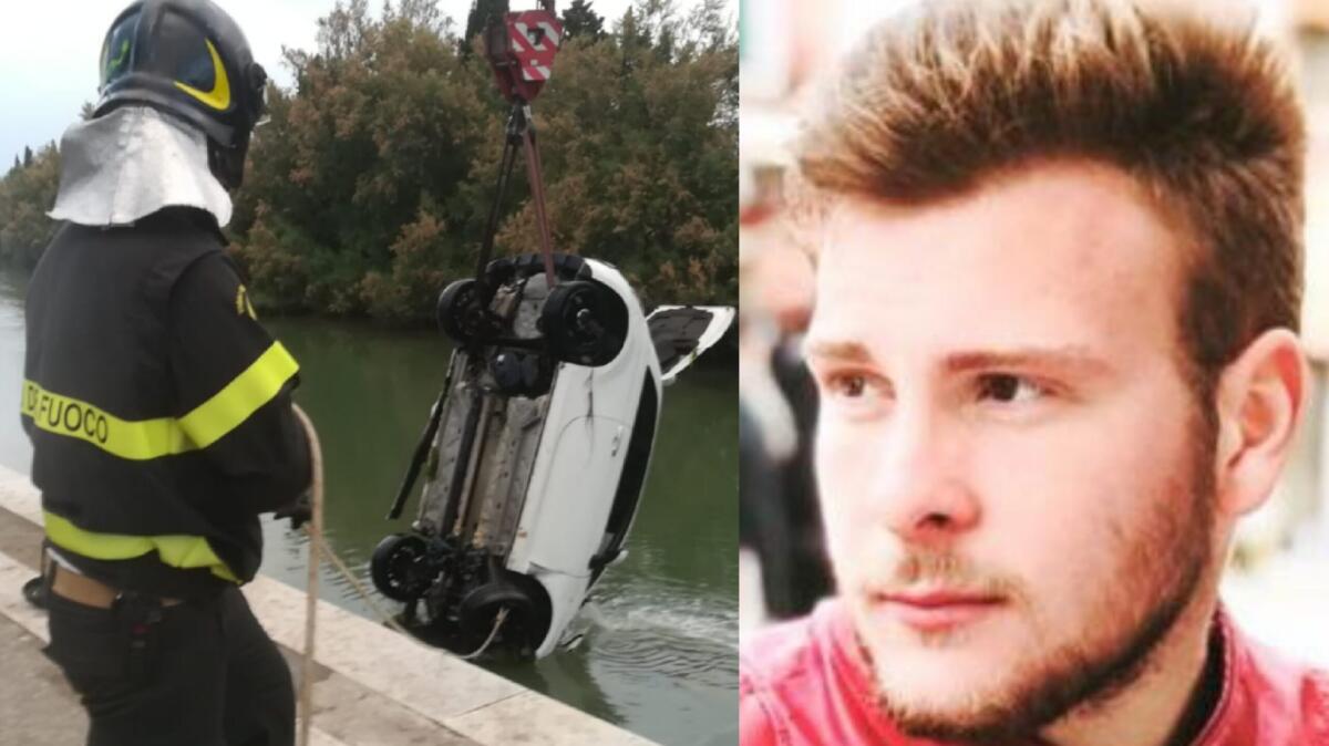 Finiscono con l'auto nel canale, 22enne muore annegato, due si salvano - 