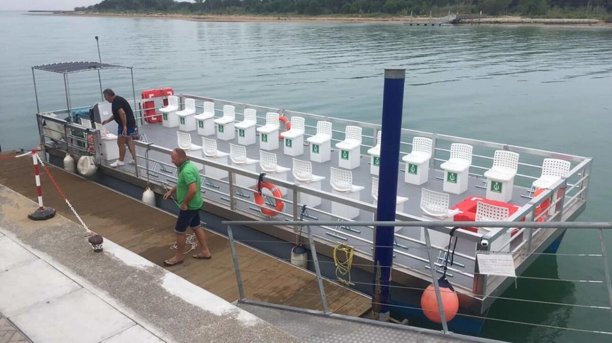 Xriver Lignano/Bibione, da oggi un nuovo traghetto ciclopedonale - 