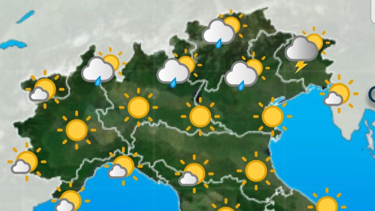 Previsioni meteo Nord Est 30 luglio 2019 - 