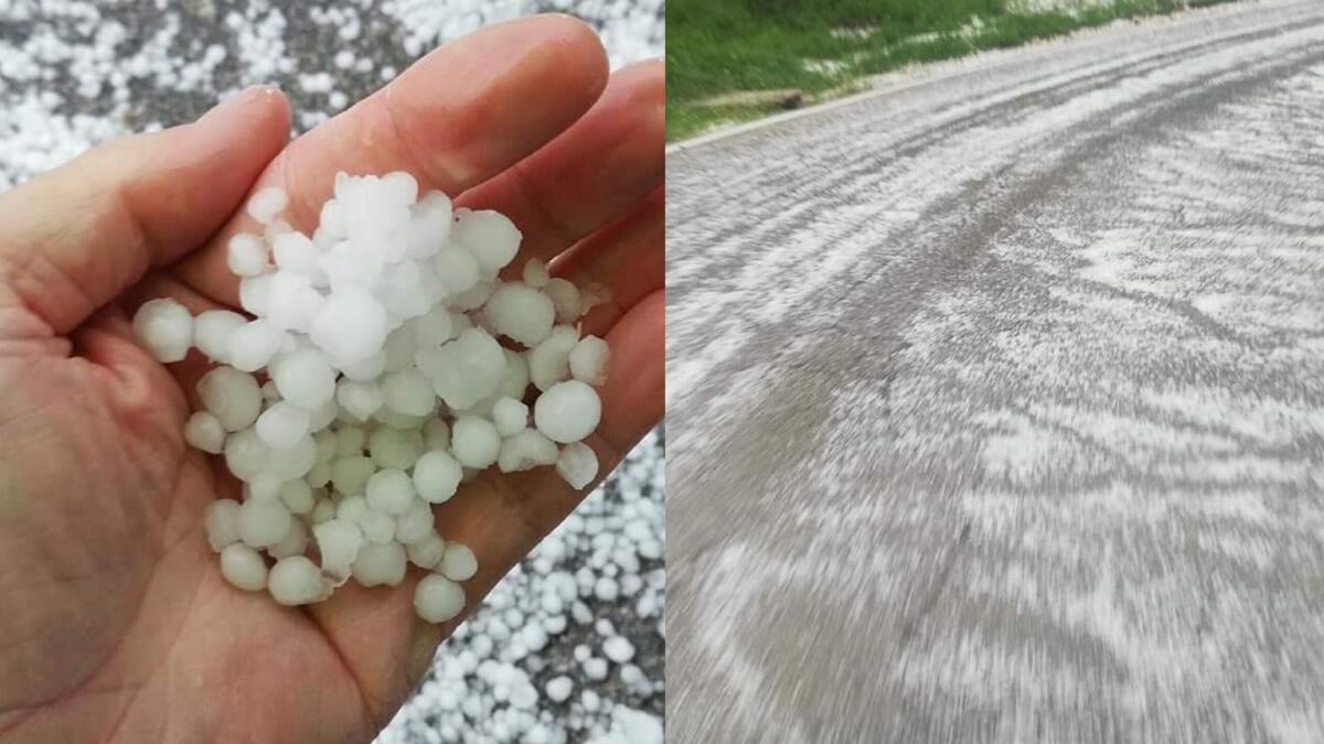 Meteo pazzo: a Misurina violenta grandinata e freddo - 