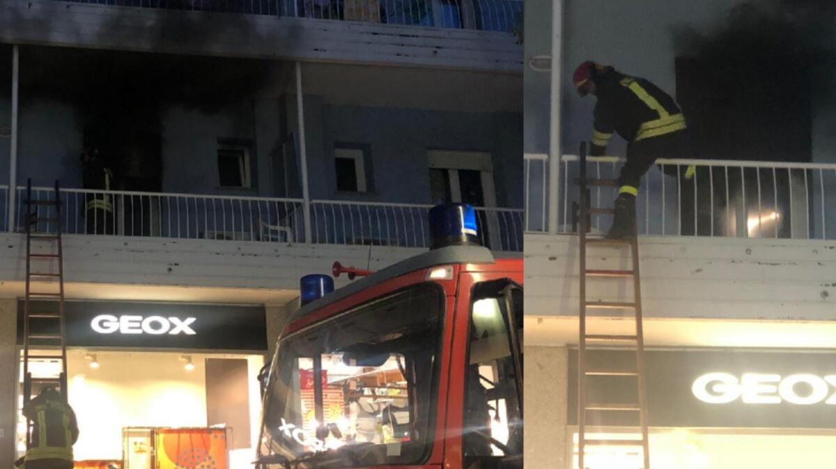 Paura a Lignano, incendio in appartamento - 