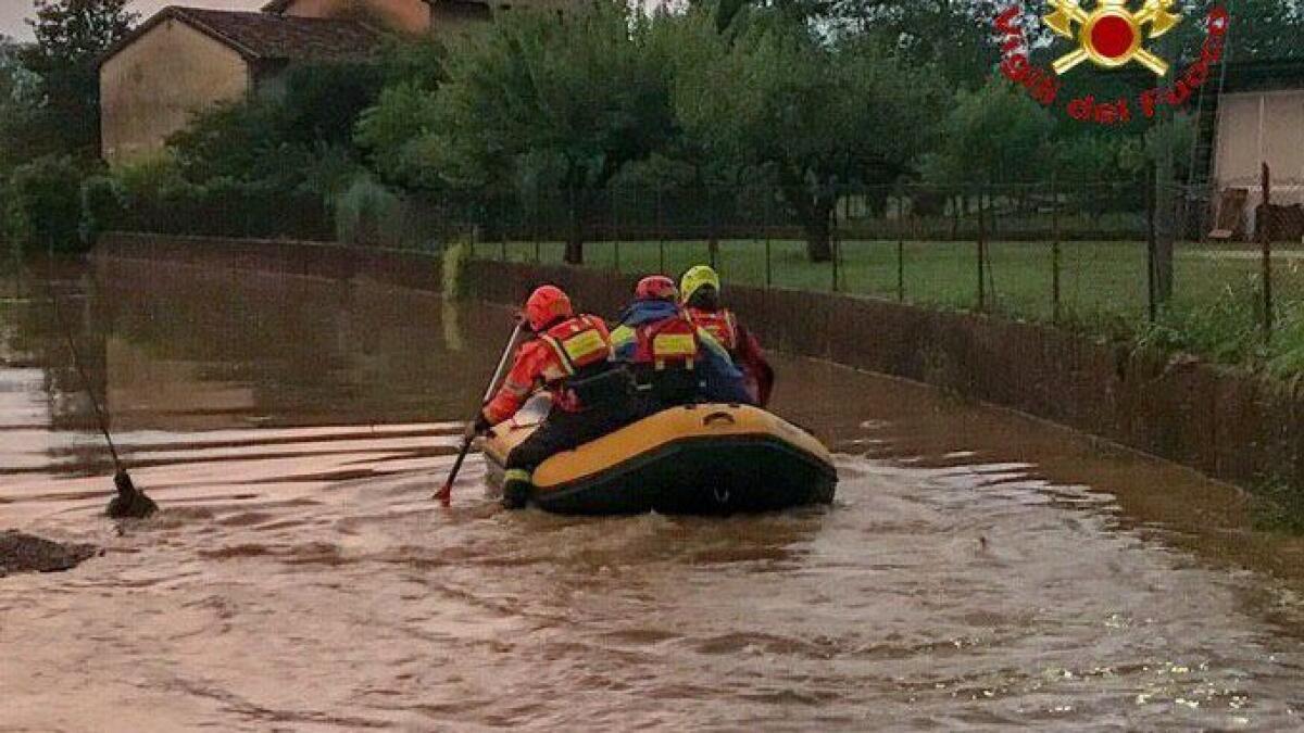 Maltempo: grandine e allagamenti nel pordenonese, numerosi gli interventi - 