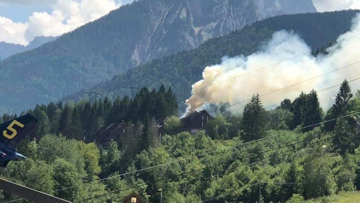 Tarvisio, incendio ad un Residence, il secondo in pchi mesi - 