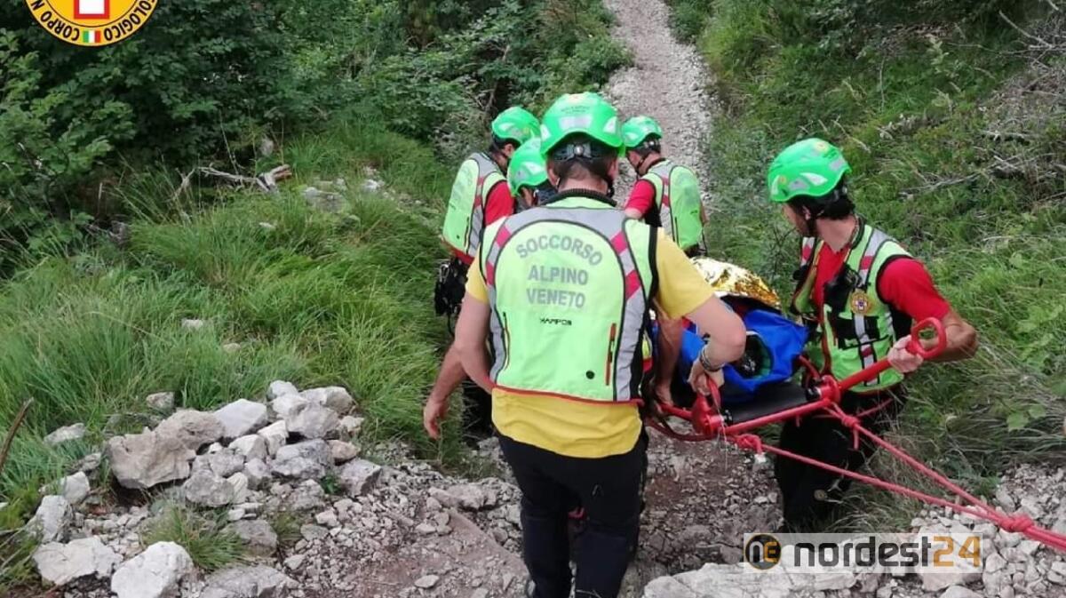 Infortunio sulla Strada degli Scarubbi, interviene il Soccorso alpino di Arsiero - 