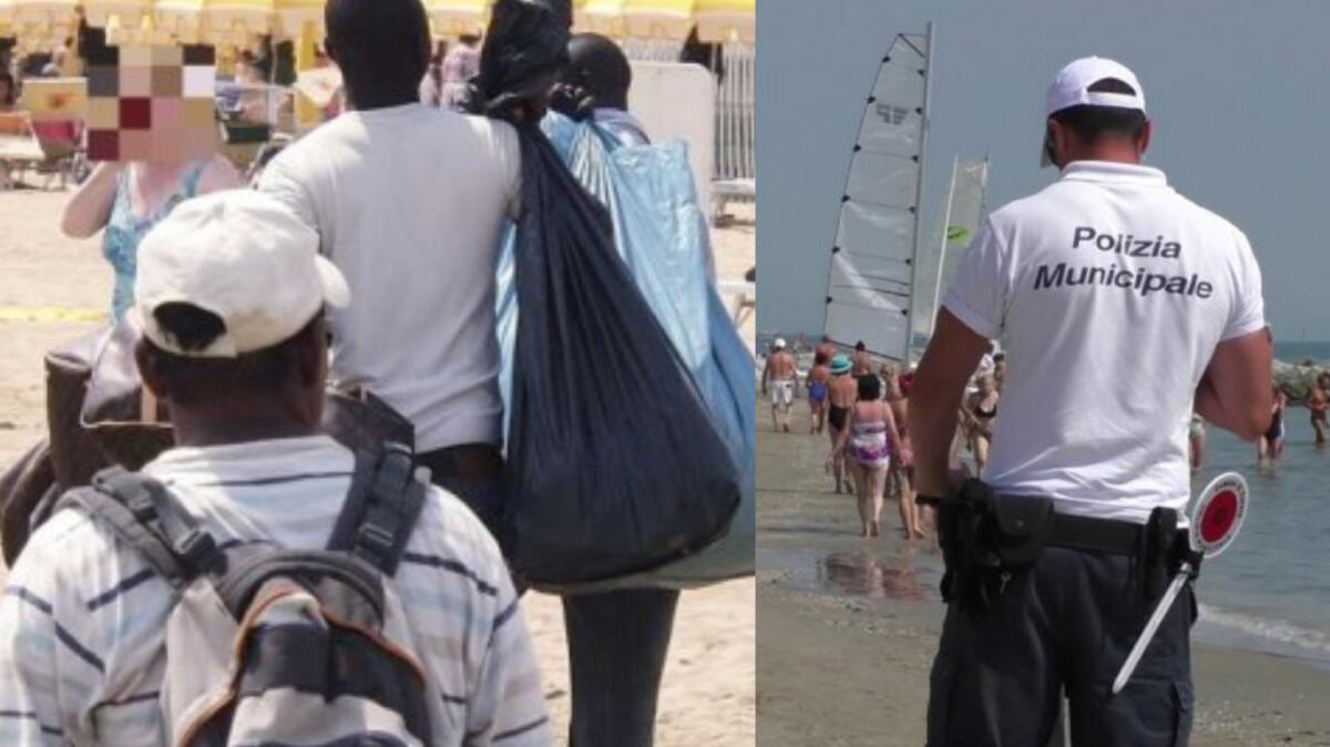 Jesolo, agente della Polizia aggredito da un abusivo durante un controllo in spiaggia - 