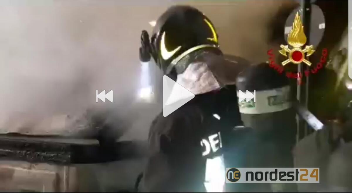 Pordenone, 4 cassonetti dei rifiuti a fuoco nella notte: è allarme - 