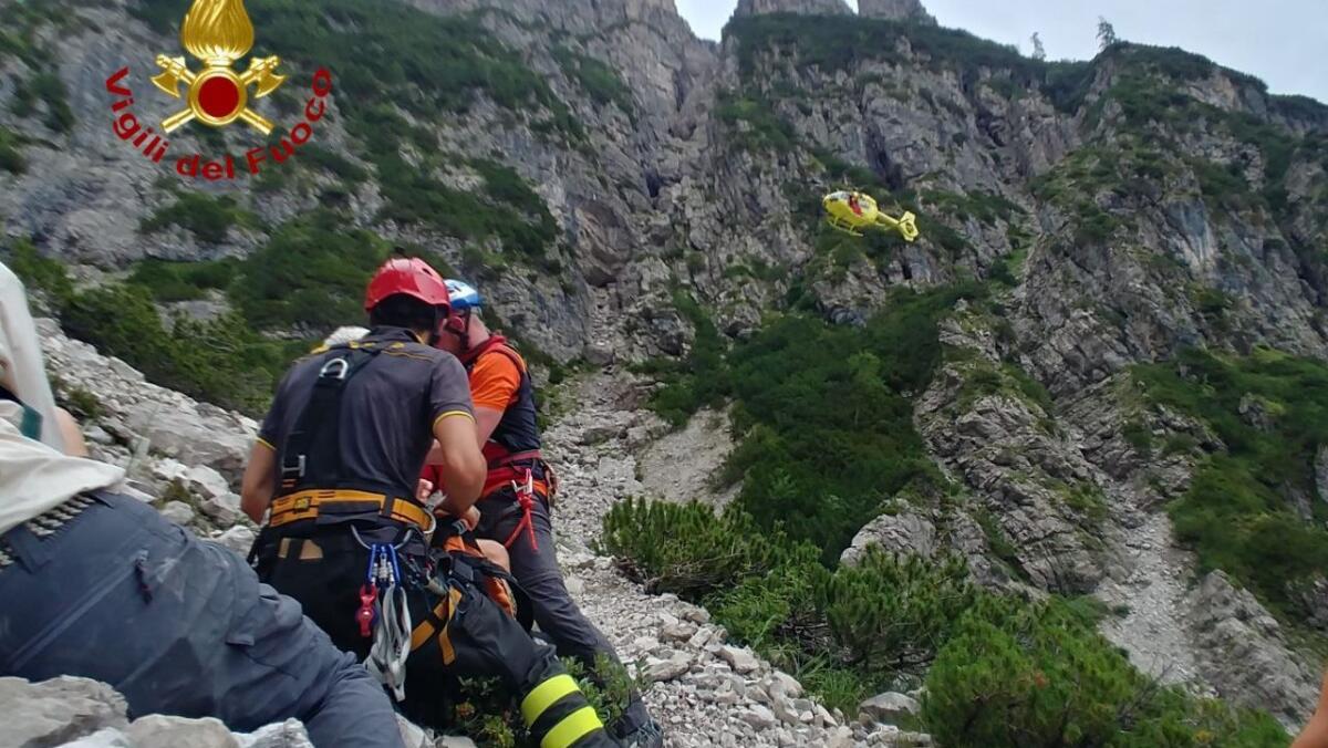 Cimolais, escursionista colta da malore al Campanile di Val Montanaia - 