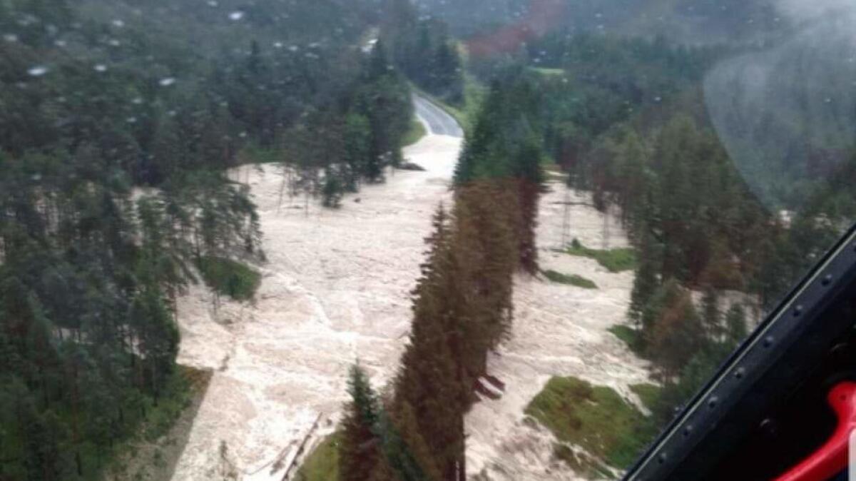 Maltempo, colata detritica: in Veneto chiusa la ss51 "di Alemagna" - 