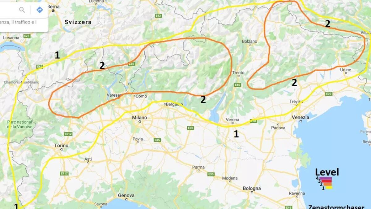 Meteo, forti temporali tra martedì e mercoledì: ecco dove - 
