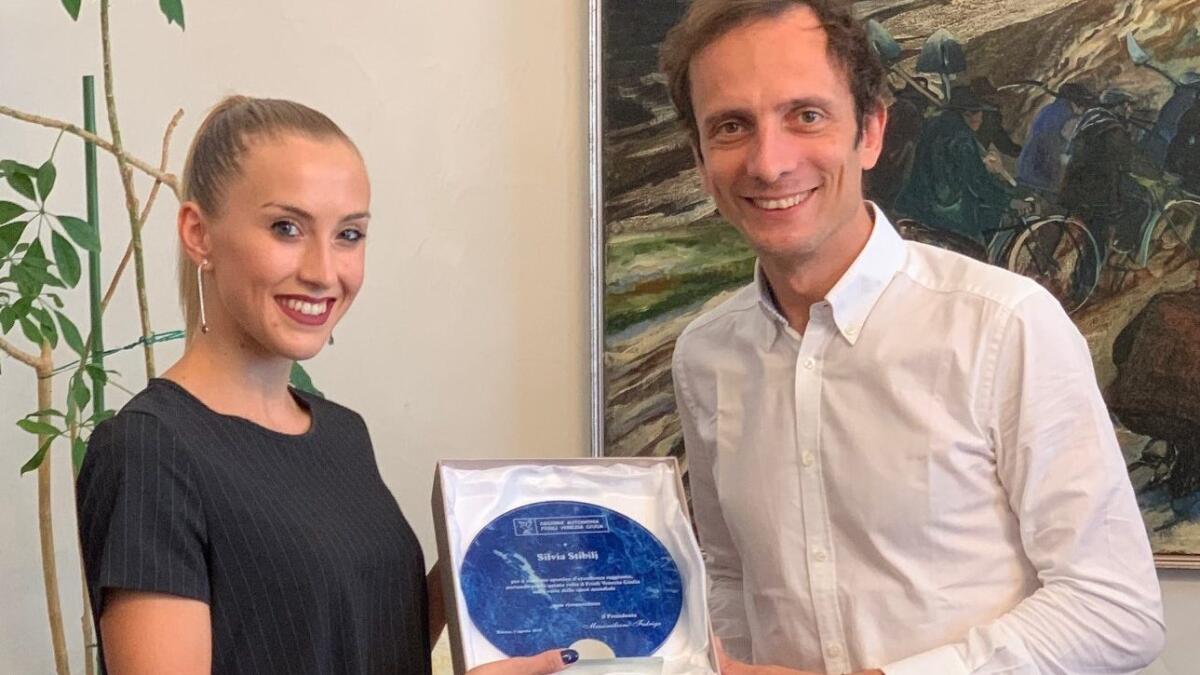 Sport, pattinaggio, Fedriga: "Silvia Stibilj è testimonial Fvg nel mondo" - 