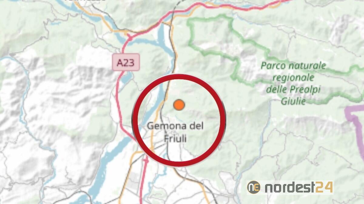 Scossa di terremoto in Friuli oggi 29 agosto 2019 - 