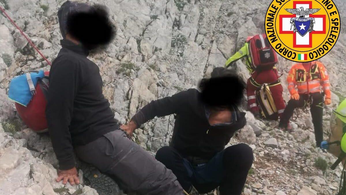 Recuperate le due persone ferite sui monti: entrambe donne, una è grave - 