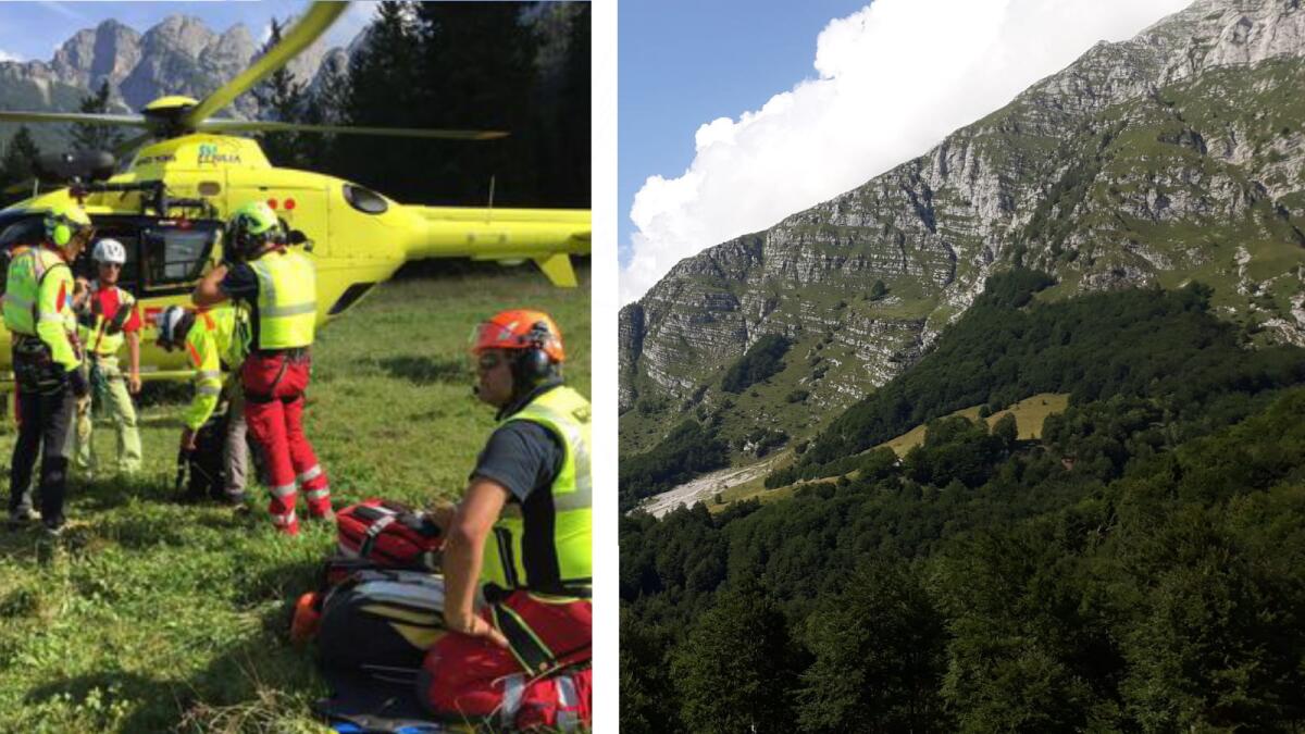 Tragedia in Val Resia: precipita per 100 metri e muore sotto agli occhi della moglie - 