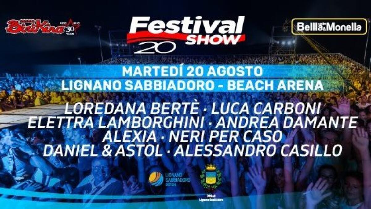 Festival Show Lignano Sabbiadoro, 20 agosto 2019 - 
