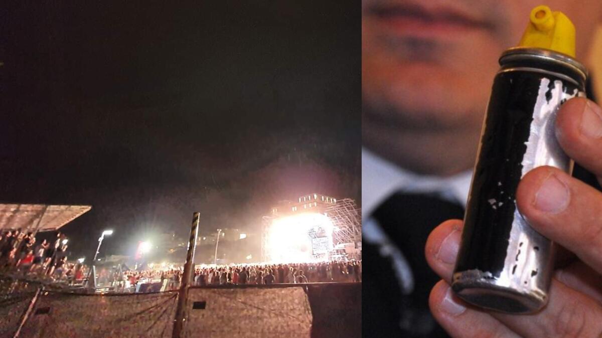 Spray al peperoncino al concerto: panico a Lignano - 
