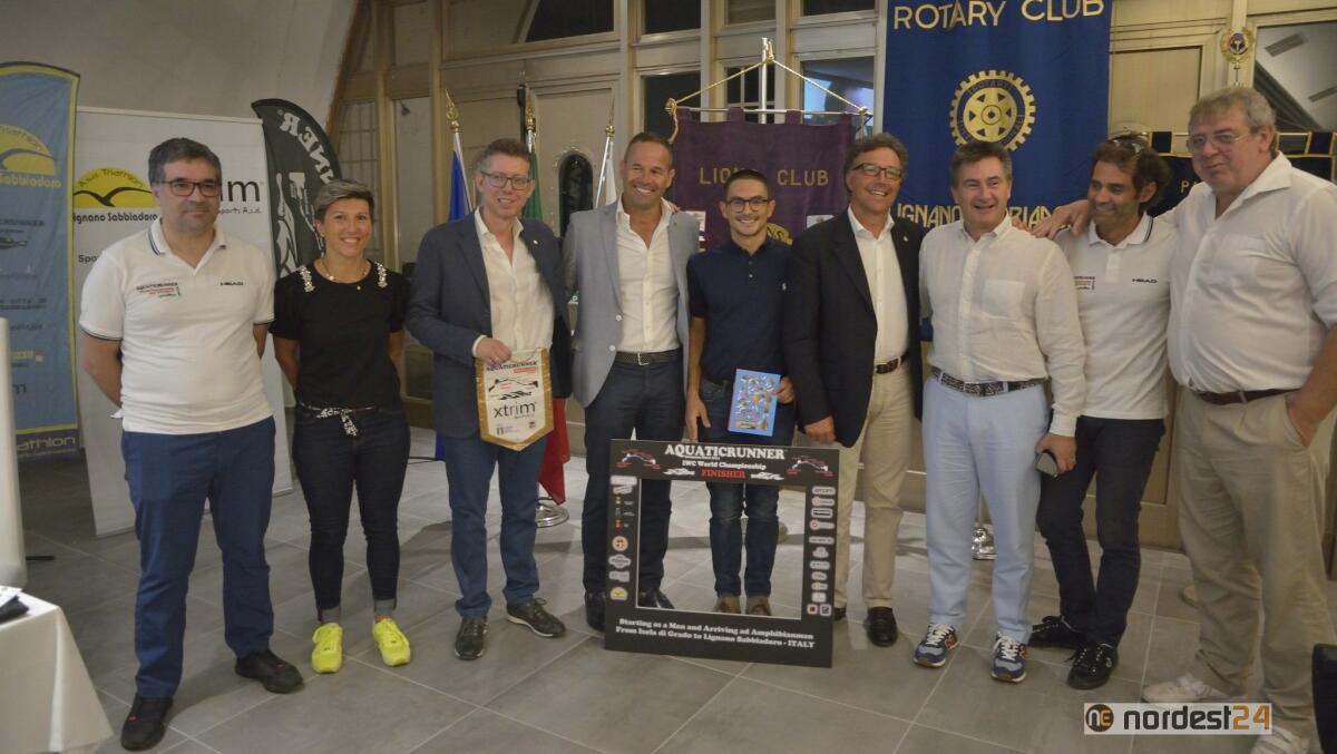 Presentata Aquaticrunner 2019: l'8 settembre da Grado a Lignano, a nuoto e di corsa tra mare e isole - 