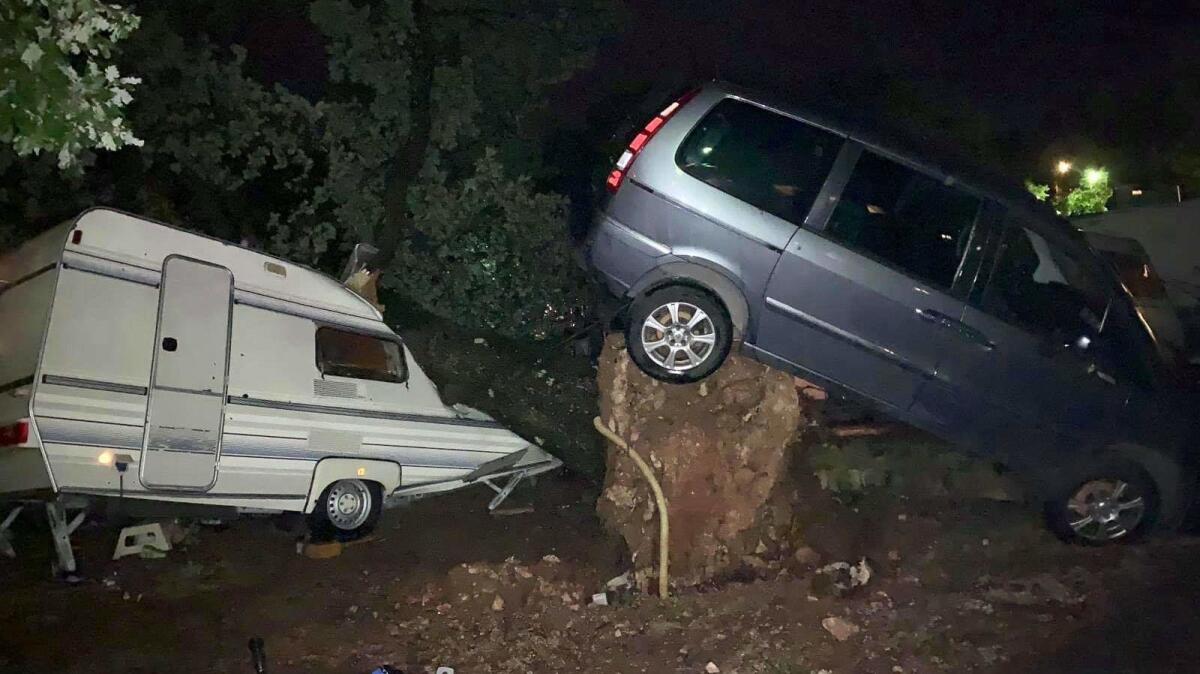 Nubifragio a Vrsar/Orsera (Istria): le foto dei nostri lettori in vacanza - 