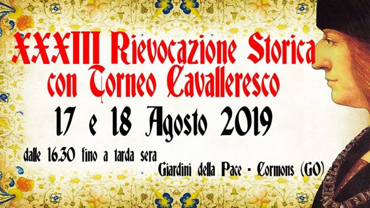 Rievocazione Storica di Cormons 17 e 18 agosto 2019 - 