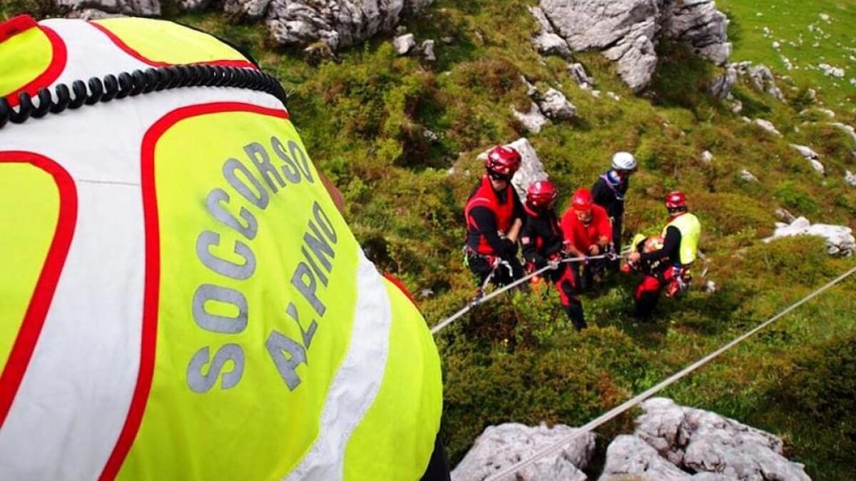 Tanti gli interventi del soccorso alpino nelle montagne venete ieri 10 agosto - 