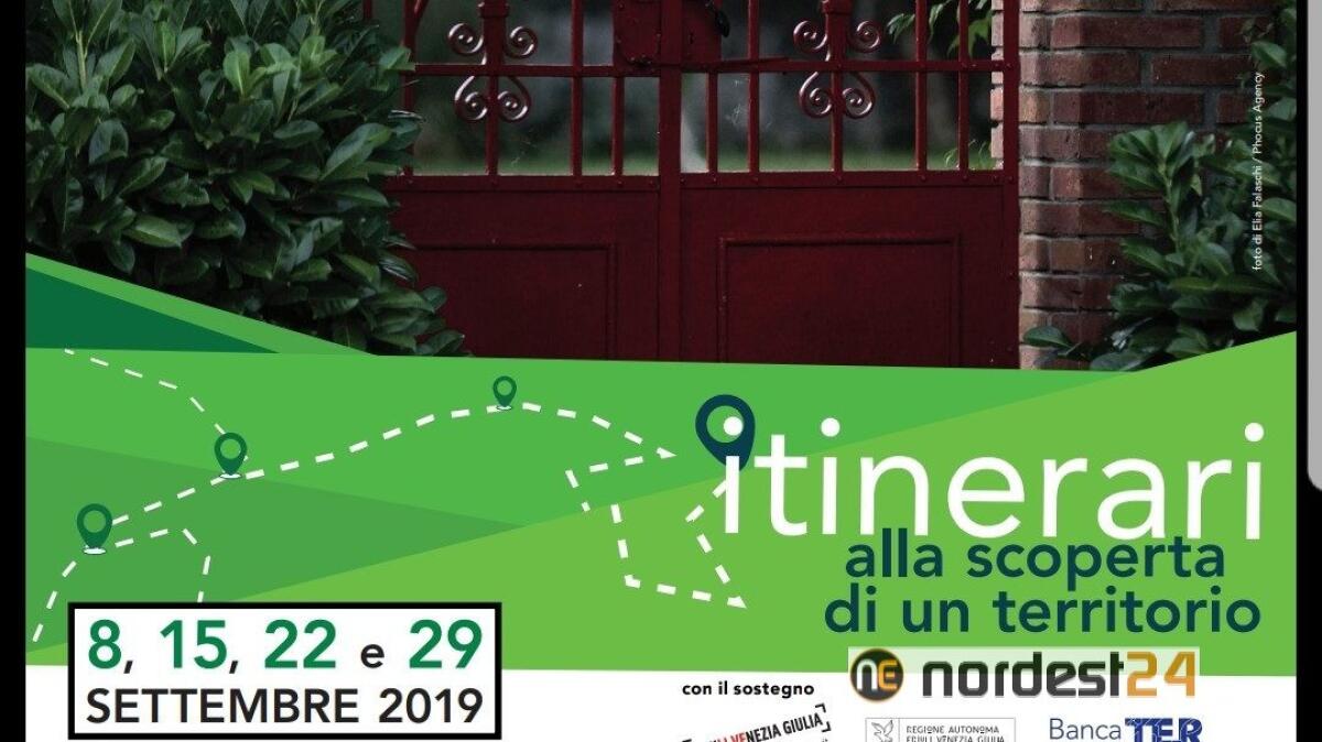 Medio Friuli, itinerari alla scoperta del territorio 29 settembre - 
