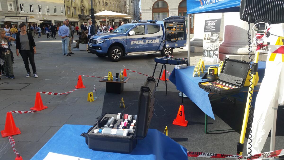 Trieste. La Polizia Scientifica presente alla Notte dei Ricercatori - SHARPER - 