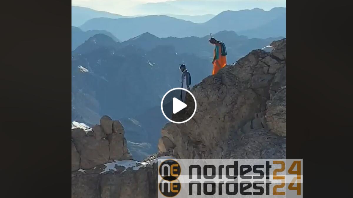 Lanci nel vuoto dalla Marmolada - 