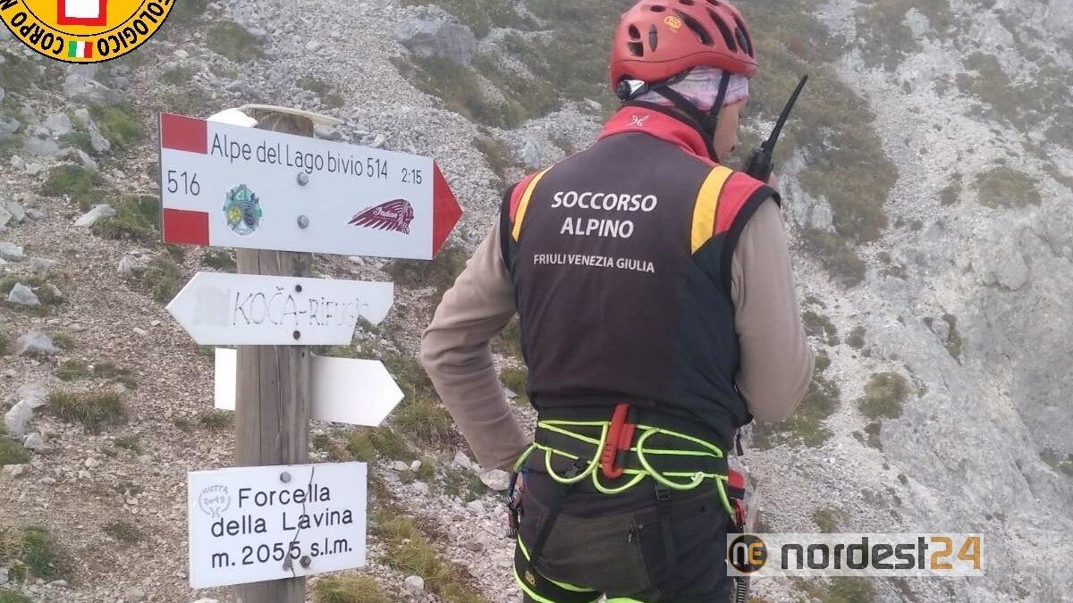 Alpi Giulie, si infortuna sotto il Mangart: soccorsa una donna - 