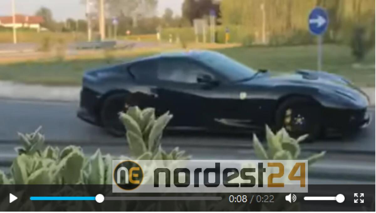 Sacile. Accelera, sbanda e si schianta con la Ferrari - VIDEO - 