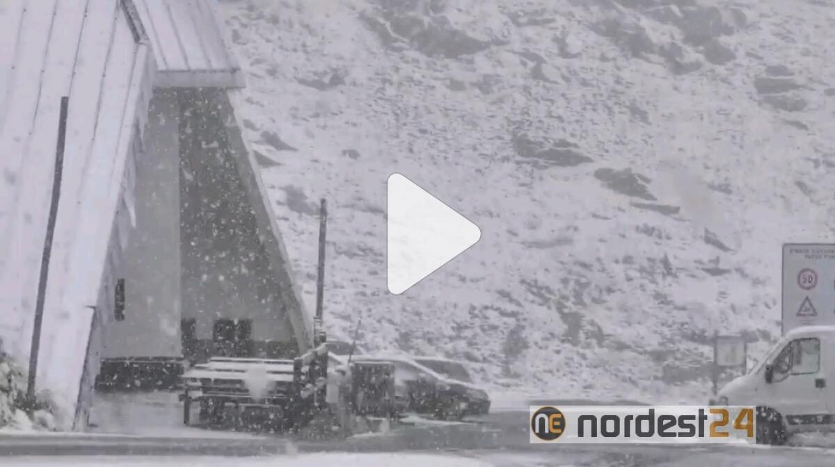 Prima nevicata a Livigno, oggi 23 settembre 2019 - 