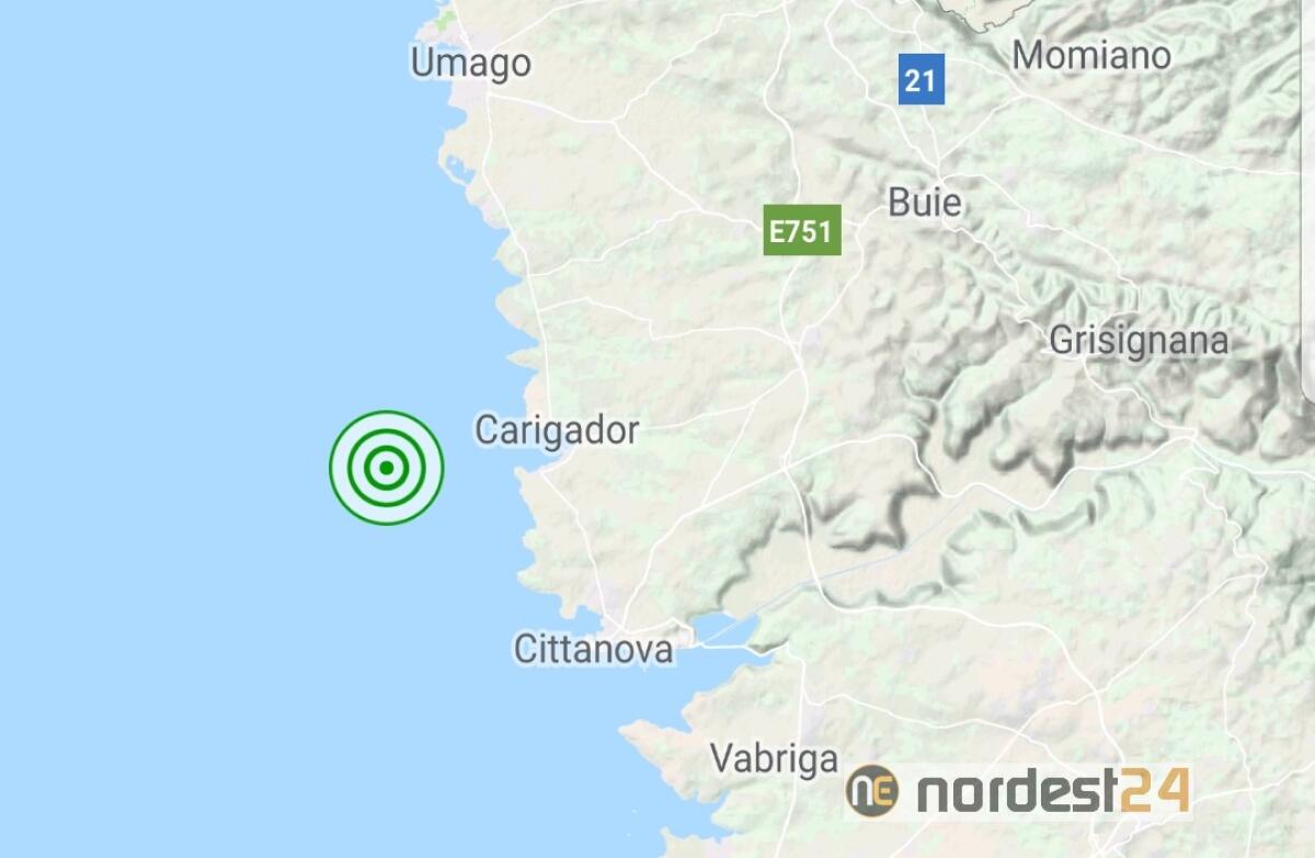 Lieve scossa di terremoto in  Istria, nella vicina Croazia - 