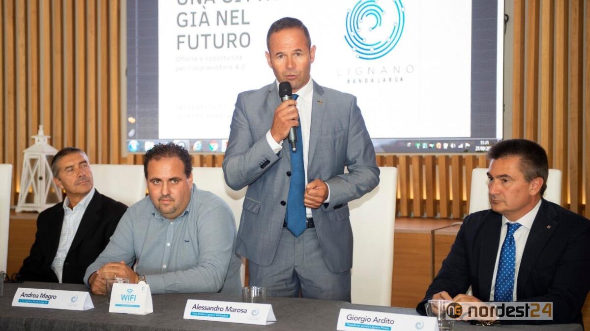 Lignano. Convegno sulla banda larga ed il futuro digitale della Riviera - 