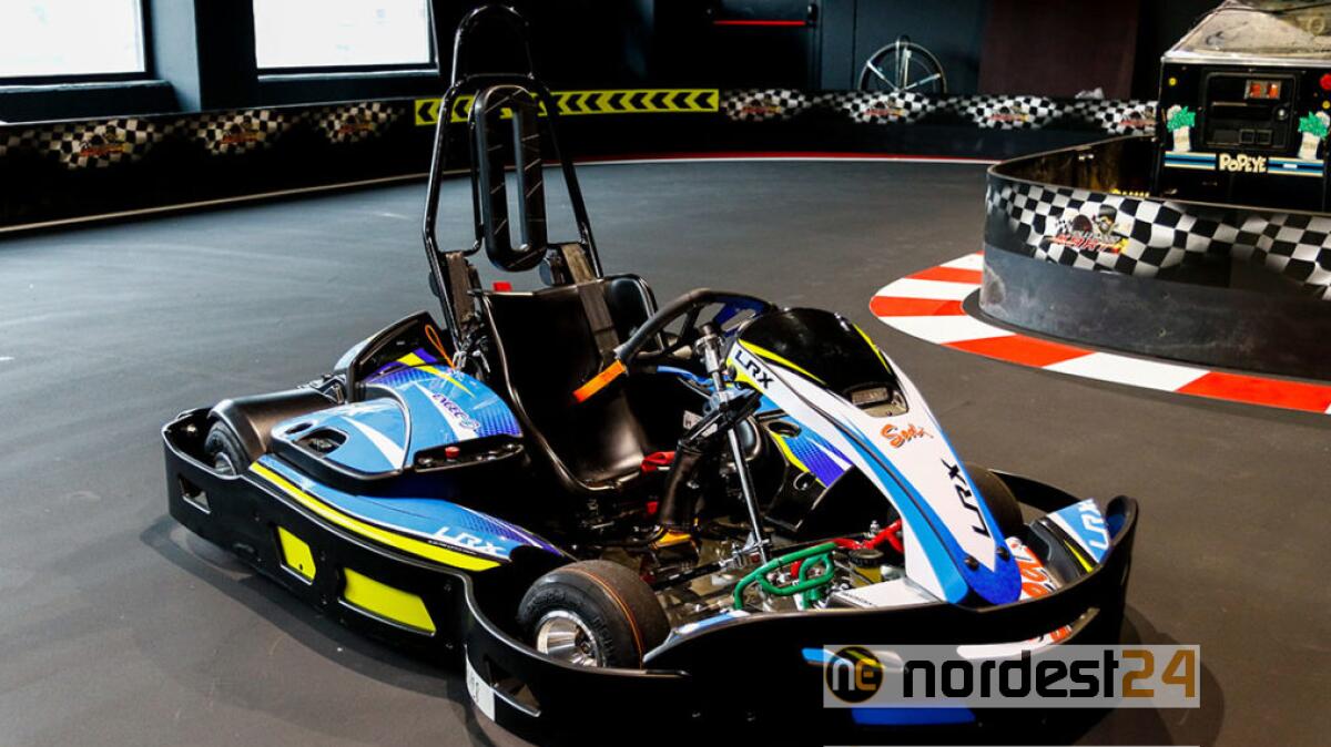 Inaugura la pista di go kart a Città Fiera: 3 piani, 3500 mq - 