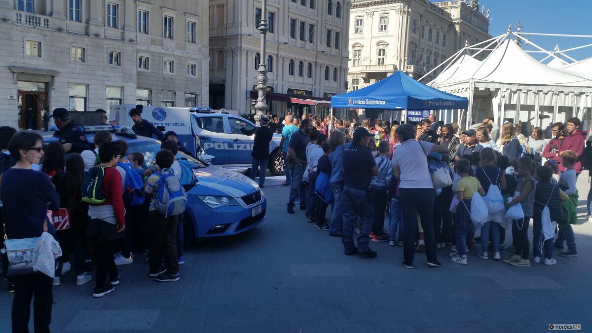 La Polizia Scientifica presente alla Notte dei ricercatori - 