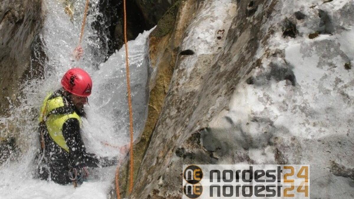 Infortunio durante la discesa del torrente: recuperato un austriaco - 