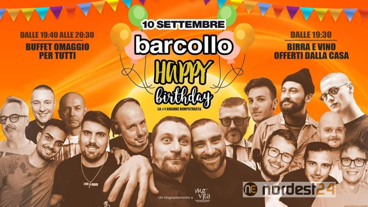 Udine, Buon Compleanno Barcollo, 10 Settembre 2019 - 