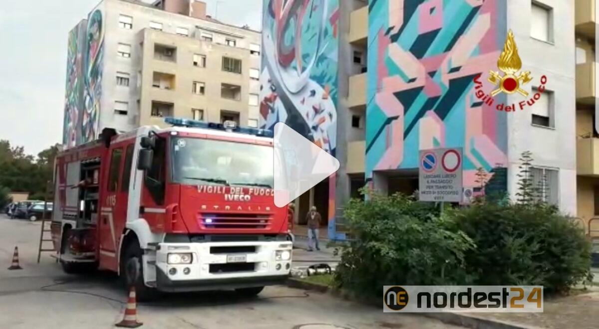Incendio in appartamento a Padova: morta una donna - VIDEO - 