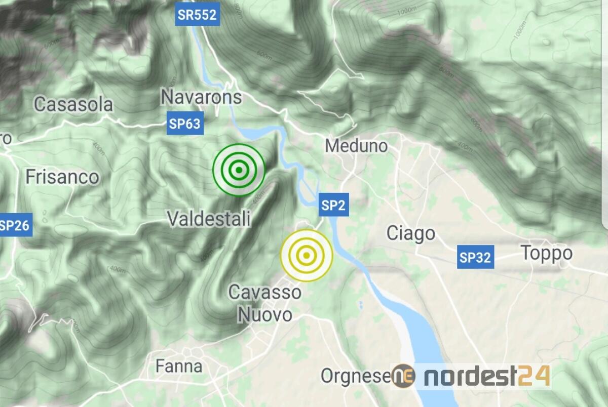 Nuova scossa di terremoto in Friuli - 