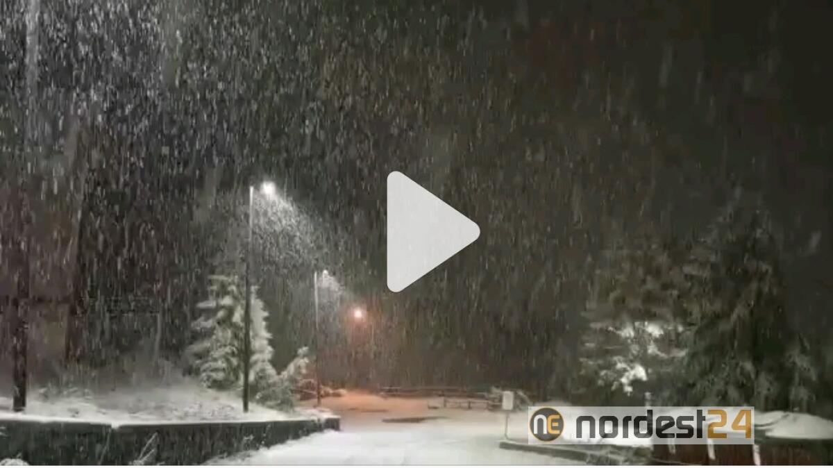 Nevicata a Cervinia: che spettacolo - VIDEO - 