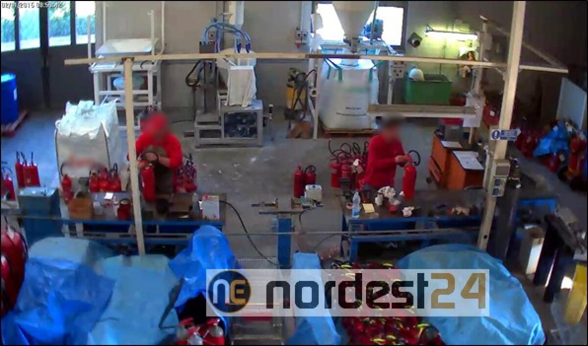 Finte ricariche agli estintori a 5600 clienti - 
