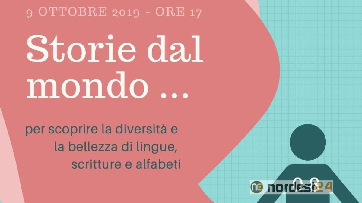 Udine. Biblioteca civica "V. Joppi", evento "storie dal mondo" il 9 ottobre 2019 - 