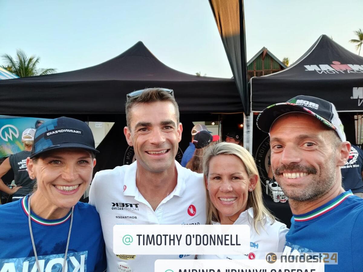 Nuova impresa dei "coniugi di ferro" del Pezzutti a Kona - 