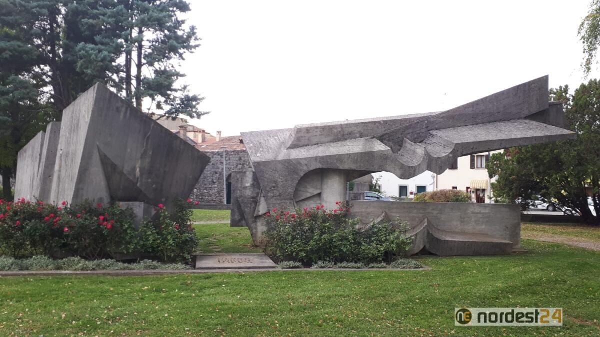 Cividale. Restauro per il Monumento alla Resistenza di Luciano Ceschia - 