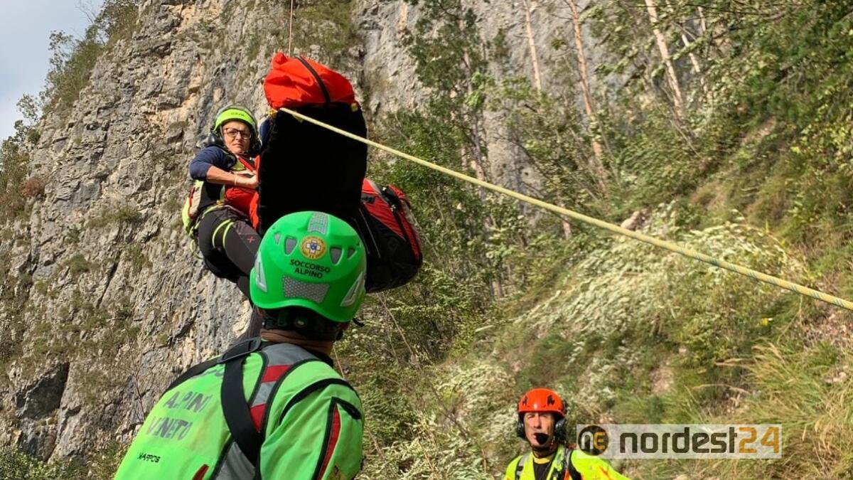 Precipita dalla ferrata per 50 metri: 28enne in gravi condizioni - 