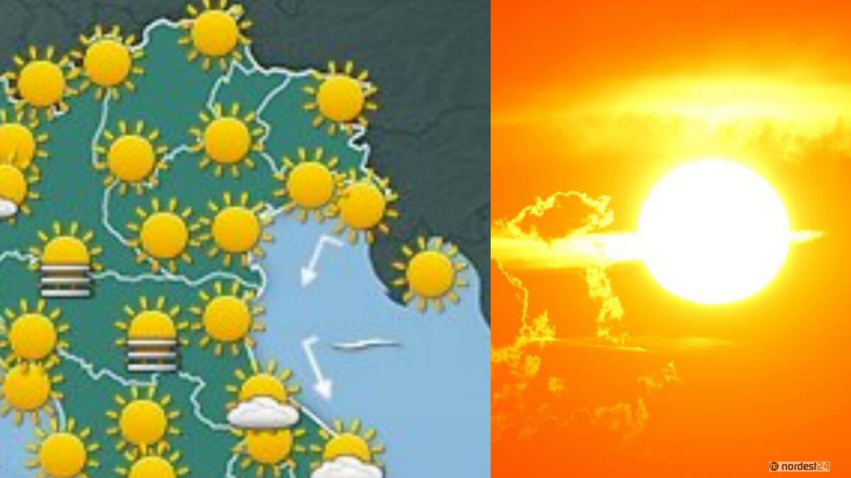 A Nordest torna l'anticiclone africano: weekend caldo, temperature sopra la media - 