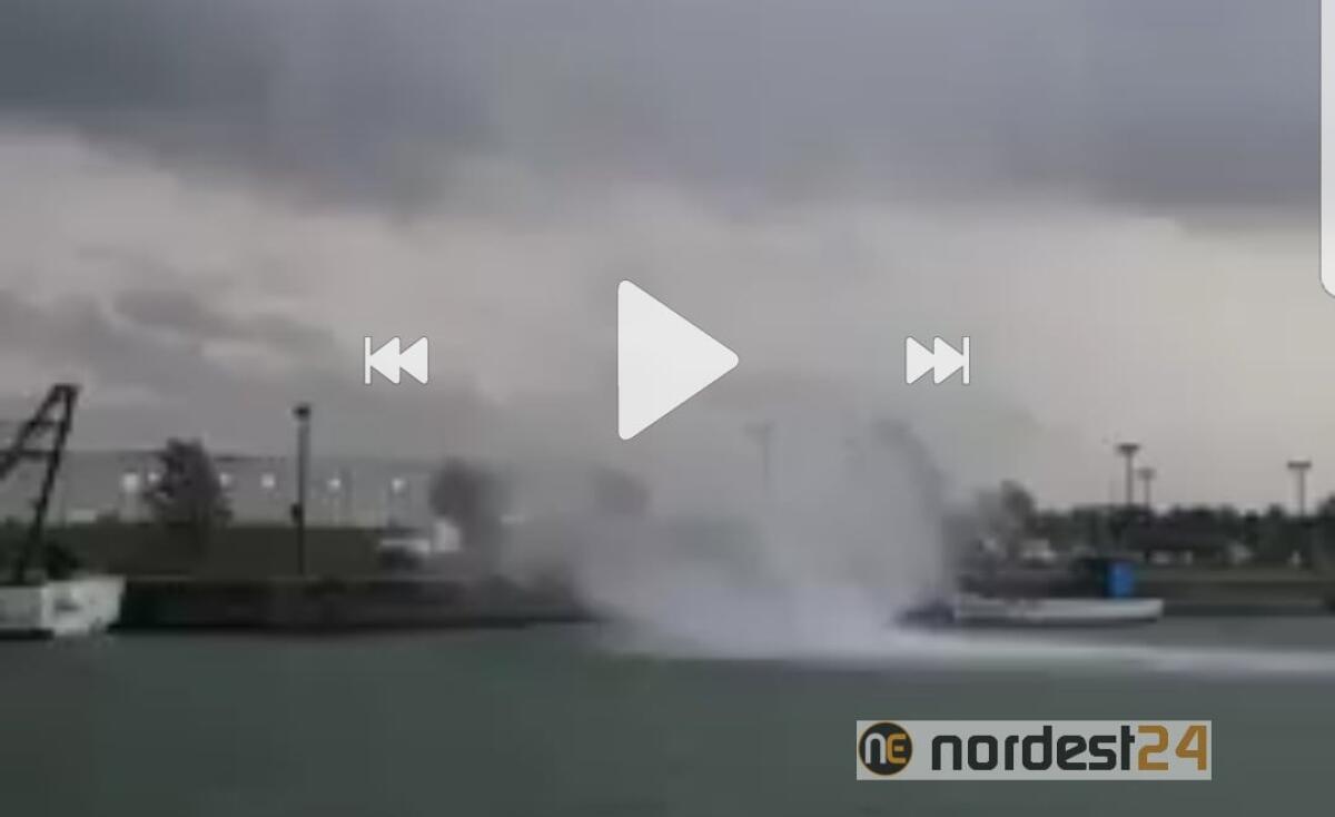 Tromba d'aria a Marano Lagunare, paura in mattinata - 