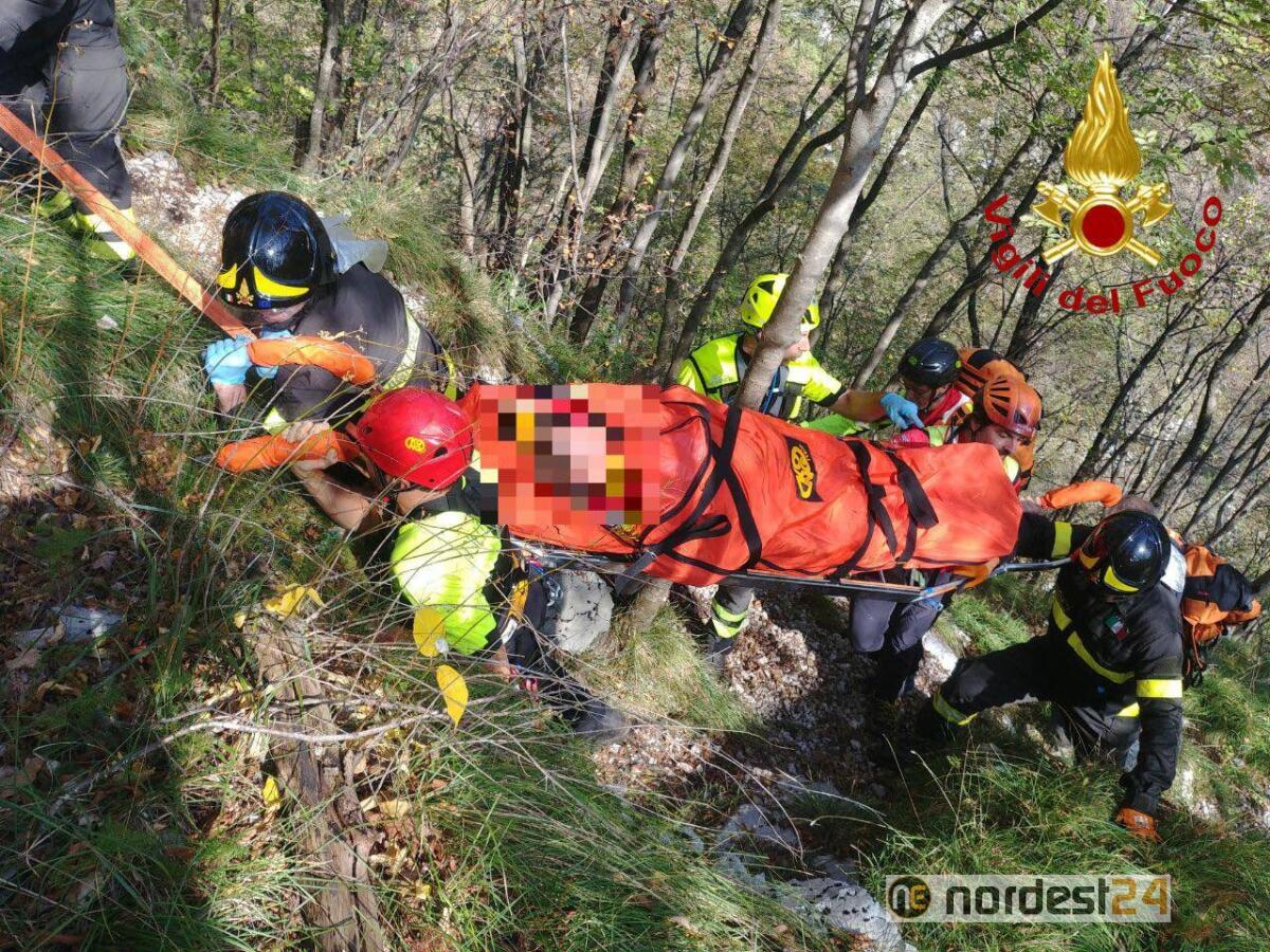 Budoia. Escursionista ferita, soccorso dai Vigili del Fuoco - 