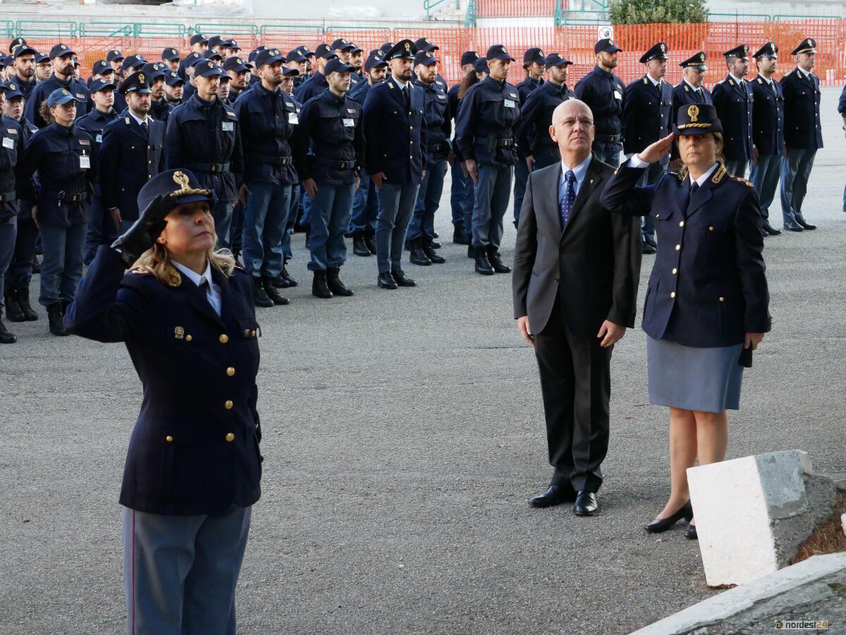 Scuola Allievi Agenti: toccante minuto di raccoglimento per Matteo e Pierluigi - 