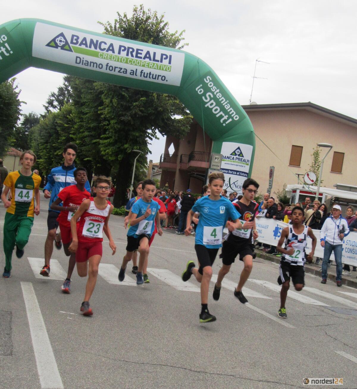 Santa Lucia di Piave, staffette nel segno di Trevisatletica, Ponzano, Tre comuni e Pederobba - 